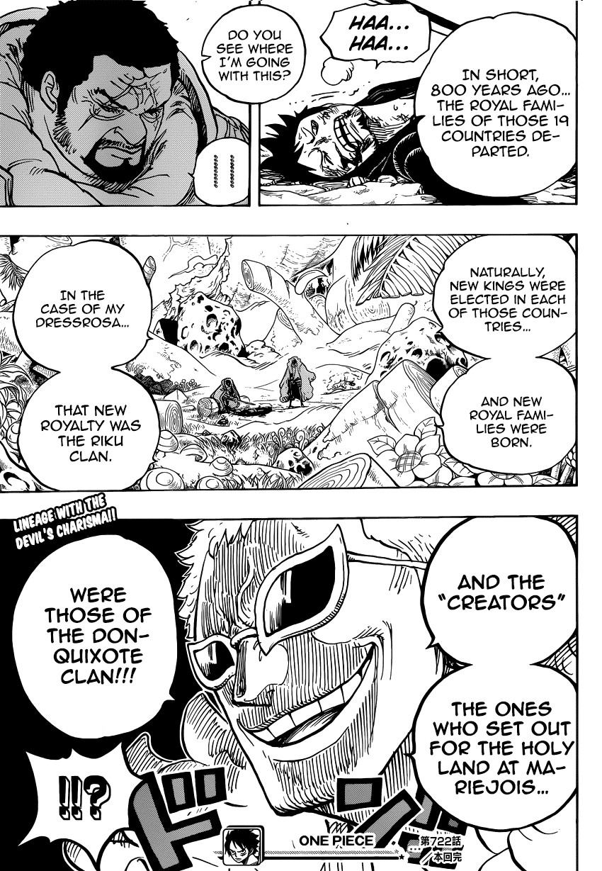 One Piece, Chapter 722 image 19
